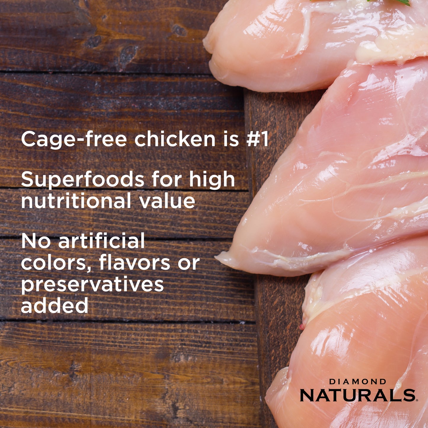 ダイアモンド ナチュラル ラージブリード アダルト チキン&ライス